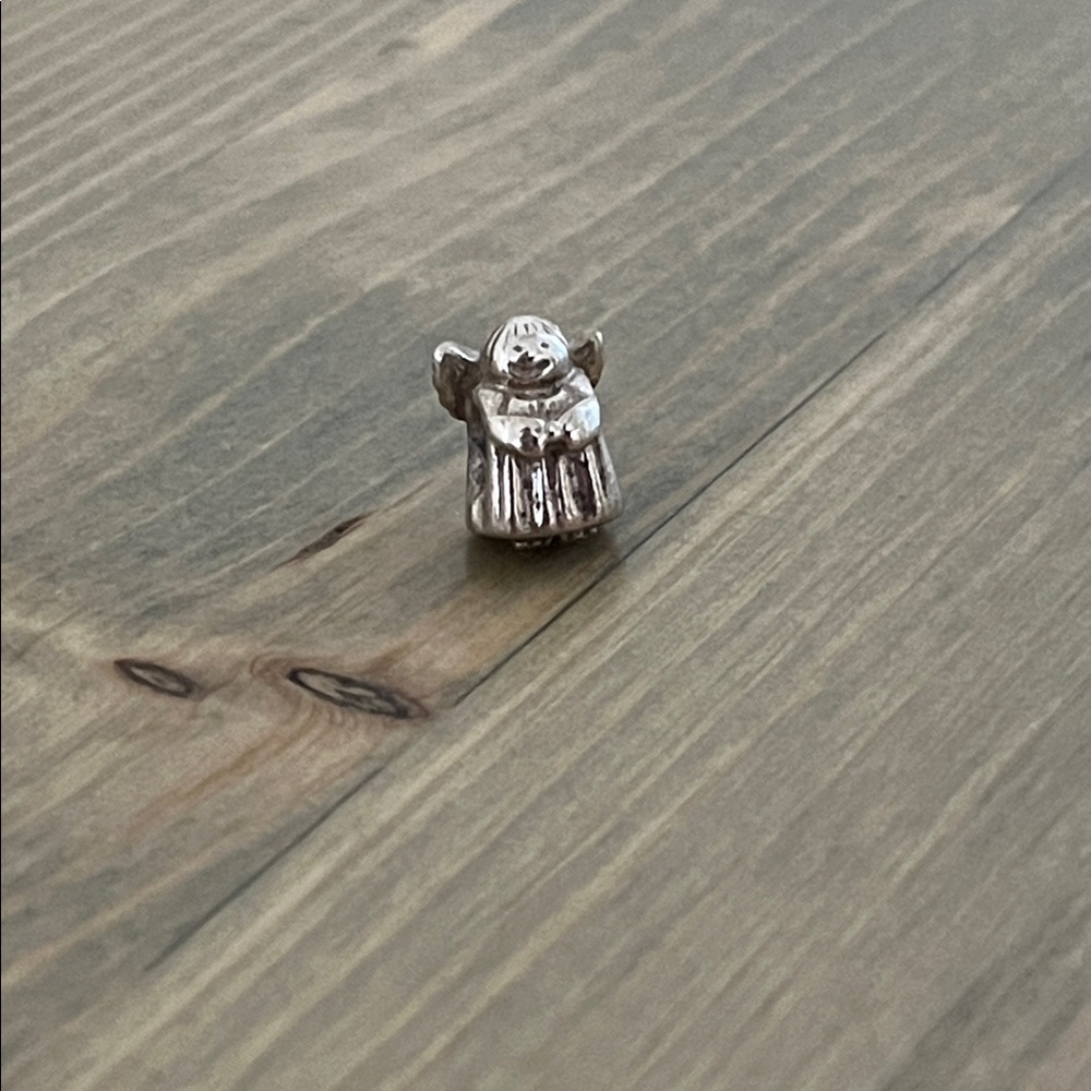Retired Pandora Sterling Silver Angel of Hope Charm